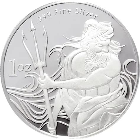 Silver Trident Mint Coin - 1 oz | Silver Bullion Malaysia