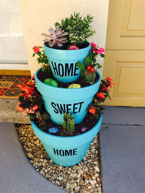 19 Easy Diy Tiered Planter Ideas