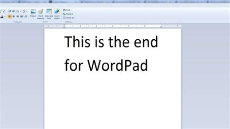 Microsoft Dice Addio A Wordpad La Fine Di Un Era