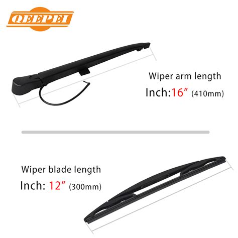 Qeepei Rcv A Rear Windshield Black Wiper Blade For Chevrolet Tahoe