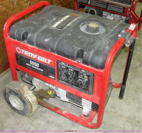 Troy Bilt 5550 Watt Generator Manual