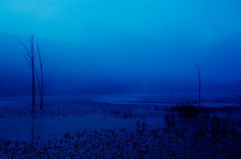 navy blue fog fine art photography photography  john holliger