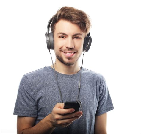 Premium Photo Man Holding A Mobile Phone