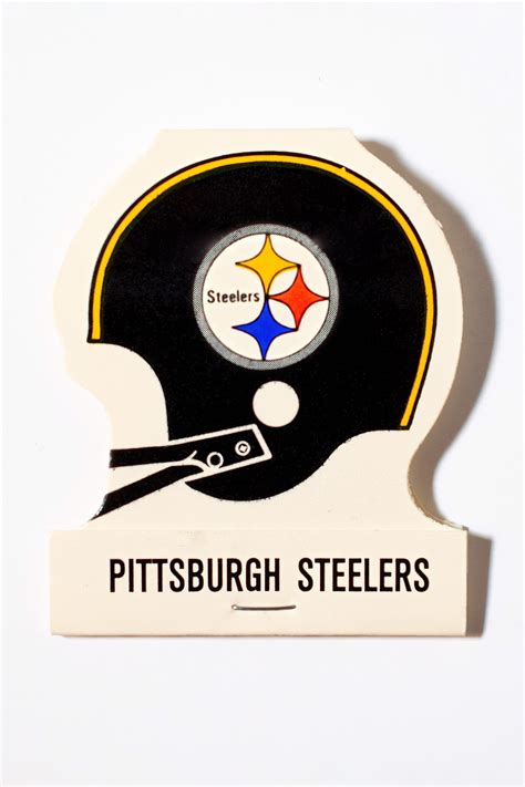 Pittsburgh Steelers, Vintage Matchbook Custom Framed Art Print 11x14 - Etsy