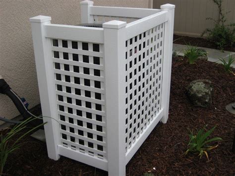 Air Conditioner Cover Wood / 160.0+ best Condenser Covers & HVAC Ideas images by Andrew ...