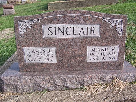 Minnie M Chidester Sinclair M Morial Find A Grave