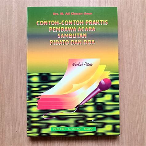 Jual Buku Contoh Contoh Praktis Pembawa Acara Sambutan Pidato Dan Doa