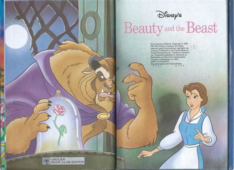 BEAUTY and the BEAST de Walt disney: Very Good Hardcover (1993) 1st ...