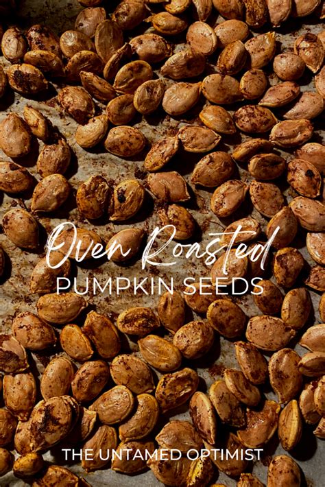 Oven Roasted Pumpkin Seeds