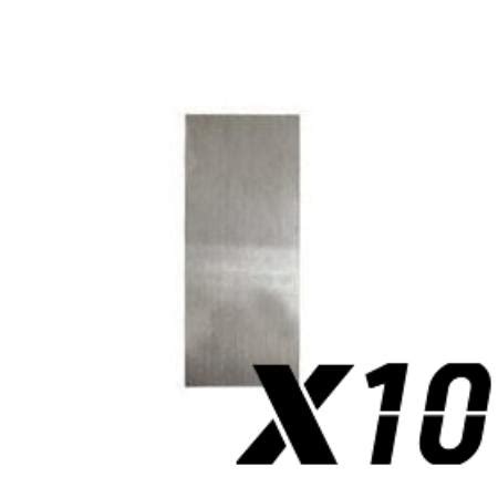 Cuchilla Repuesto Para Rascador 100 X 40 Mm Pack 10 Unds EBERTOOLS