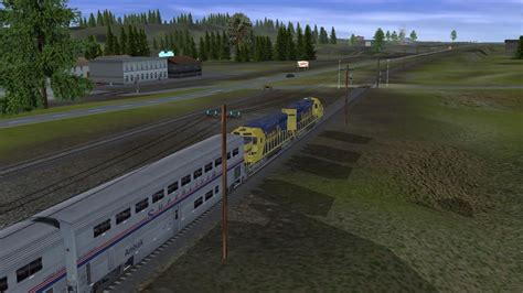 Trainz Railroad Simulator Marias Pass Approach Start Amtrak