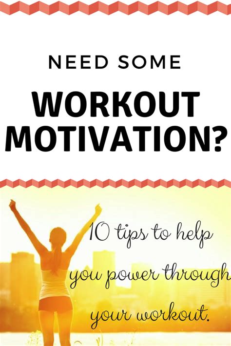 Need some workout motivation? Check out these ten tips!