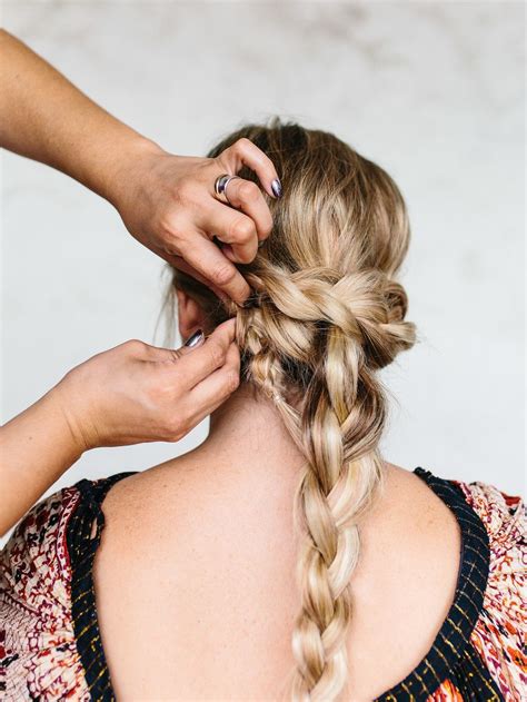 Easy Triple Braided Updo Tutorial The Effortless Chic Easy Hair