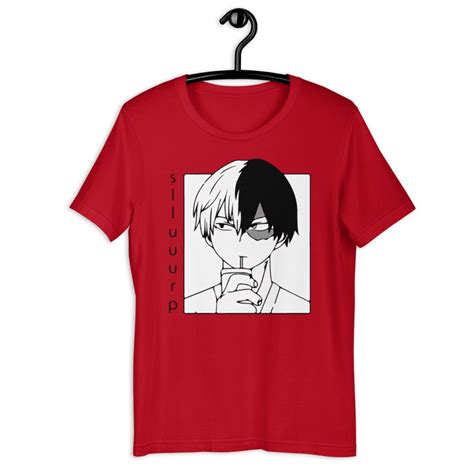 Unisex Todoroki Shirt My Hero Academia Shirt Boku No Hero Etsy