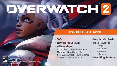 Overwatch 2 Pvp Beta Begins In April With New Maps Hero And Modes