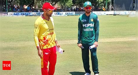 Pakistan Vs Zimbabwe Highlights St T I Pakistan Win By Runs In