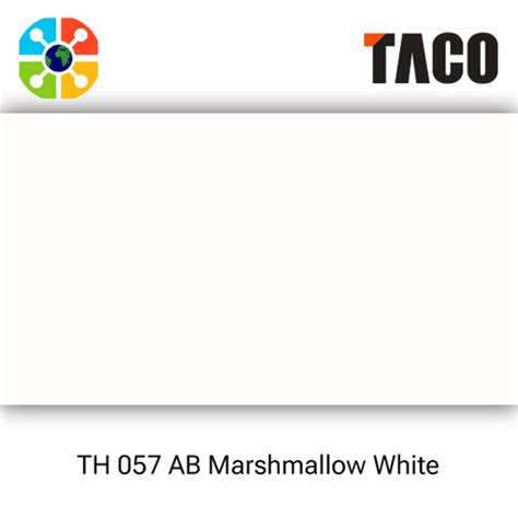 Jual Taco Hpl Solid Th 057 Ab Marshmallow White Jakarta Pusat