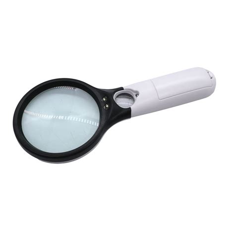 Hand Held Battery Operated Led Light Magnifying Glass Buy Online In