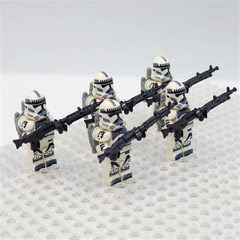 Star Wars Kamino Security Guard Troopers Minifigure Set Of 5pcs 5 X