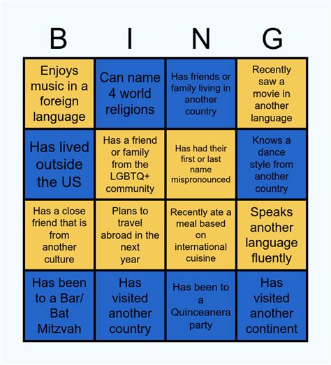 Microsoft Teams Meeting Bingo Card