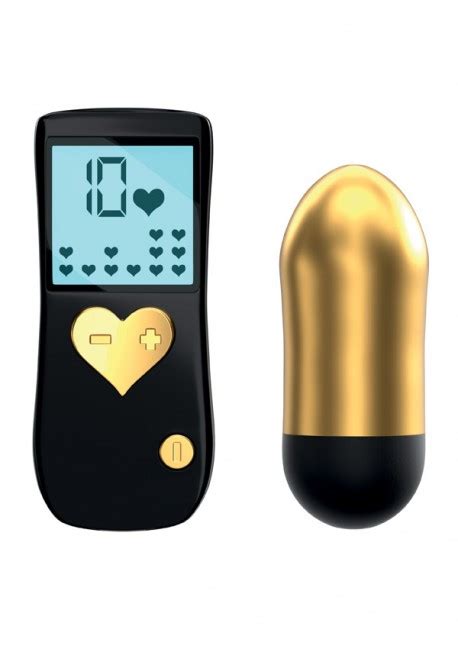 Golden Cry Baby Vibrating Egg Remote By Love To Love