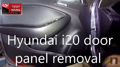 Hyundai I20 2014 2020 Door Panel Removal YouTube