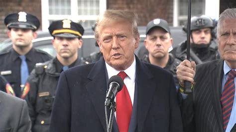 Trump Attends Wake Of Nypd Officer Good Morning America