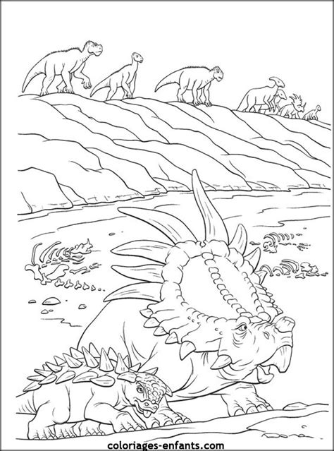 Coloriages De Dinosaures