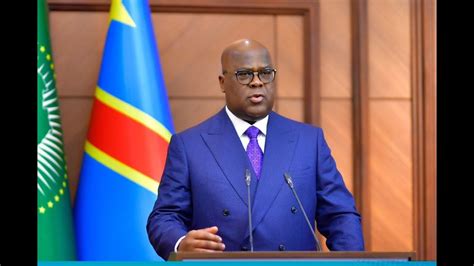 Urgent Le Pdt Felix Tshisekedi Annonce La Reponse Muscle Aux