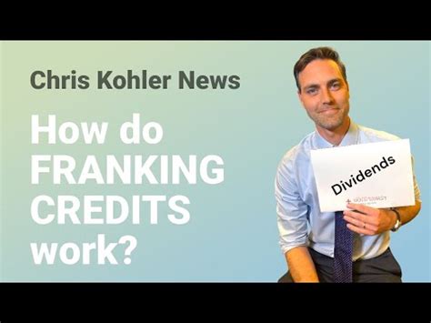 How Do Franking Credits Work Youtube