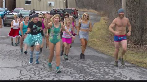 Elk County Striders Kickoff The New Year With Annual Almost Naked Run