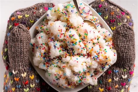 Snow Ice Cream Recipe