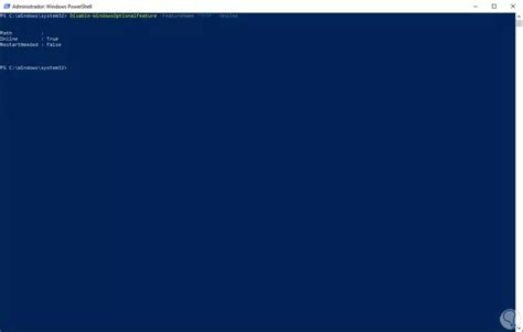 Activer ou désactiver Windows 10 CMD PowerShell et les fonctionnalités