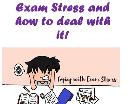 Exam Stress And How To Deal With It Teaching Resources