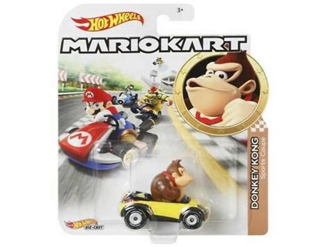Køb Mariokart Hot Wheels bil med Donkey Kong fra Super Mario hos Superhelten Legetøj