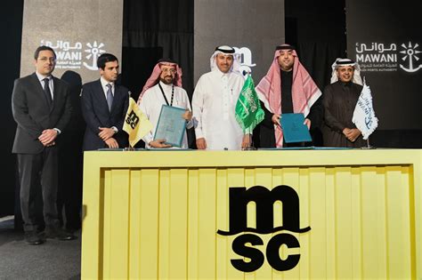 Mawani And Msc To Build New Logistics Facility In Saudi Arabia