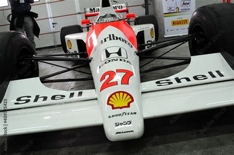 Foto De Imola 27 April 2019 Historic 1990 F1 McLaren MP4 5B Ex Ayrton