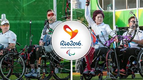 Great Britain V Korea Compound W1 Mixed Team Gold Rio 2016