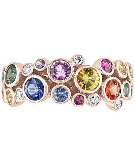 Effy Collection Effy® Multi Gemstone 2 15 Ct Tw And Diamond 110