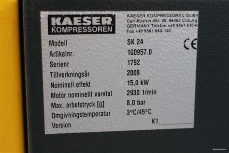 Kaeser Sk Compressor Nettikone