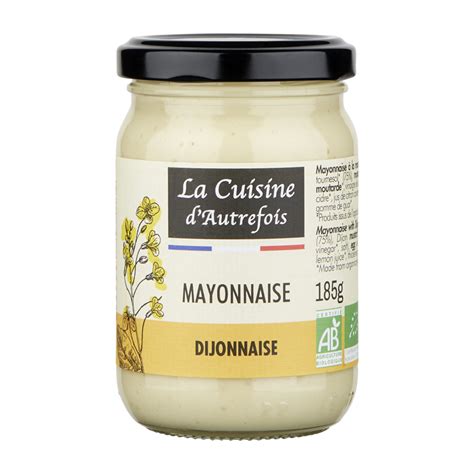 Sốt Mayonnaise mù tạt La Cuisine d Autrefois Mayonnaise Dijonnaise 185G