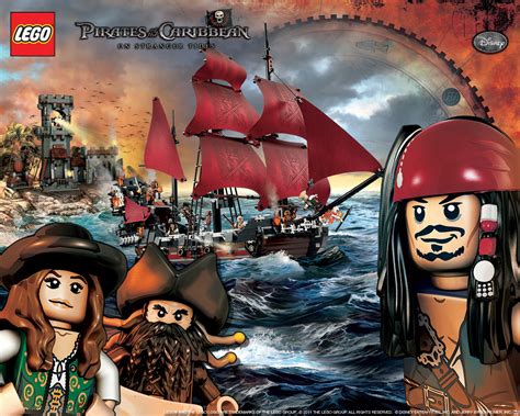 Lego Pirates of Caribbean Wallpaper - Lego Wallpaper (29024629) - Fanpop