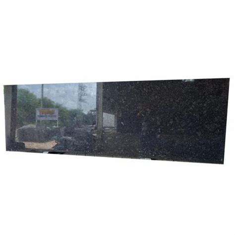 Mm Majestic Black Polished Granite Slab For Flooring At Rs Sq Ft