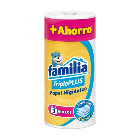 Papel Higiénico Familia TriplePLUS Familia