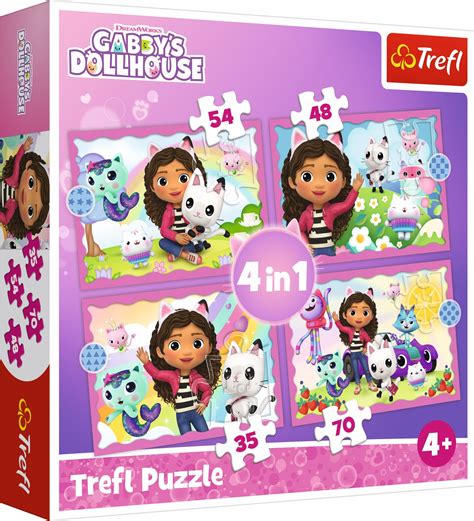 Trefl Koci Domek Gabi Przygody Gabi W Element W Puzzle