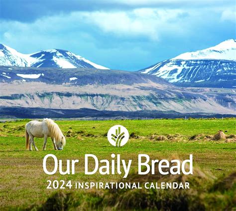 Our Daily Bread Calendar 2024 Free Printable Ailey Arlinda