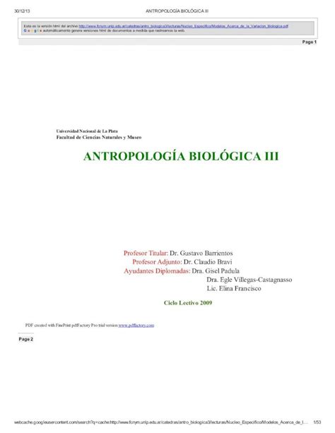 Pdf Antropolog A Biol Gica Iii Dokumen Tips