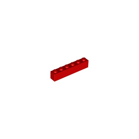 LEGO Red Brick 1 X 6 3009 30611 Brick Owl LEGO Marketplace