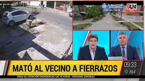 Mat Al Vecino A Fierrazos El Hombre Asesinado Ten A Antecedentes