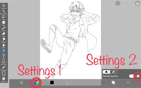 how to make fill bucket better in ibispaint x